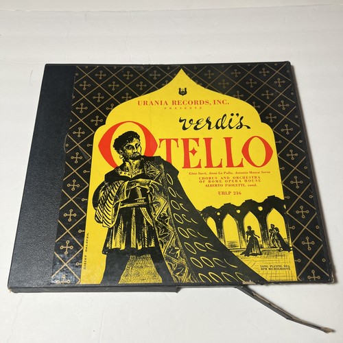 Verdi otello record set - verdi’s,