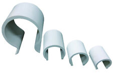 CLIPS PER SERRE IN PLASTICA CONFEZIONE 1.KG SENZA ALETTE COLORE BIANCO Ø25 / Ø32