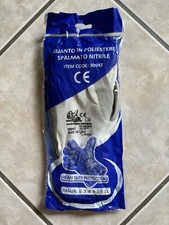 Guanti da Lavoro Professionali in Poliestere Spalmati Nitrile - 12 Paia