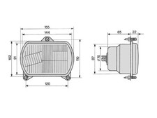 FARO ANTERIORE A 2 LUCI ORIG