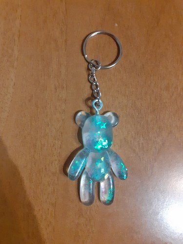 Portachiavi resina con - in,