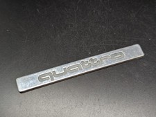 AUDI QUATTRO 4 56502517 LOGO SIGLA EMBLEMA FREGIO STEMMA SCRITTA BADGE TARGA