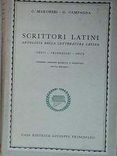 Testi SCRITTORI LATINI ANTOLOGIA DELLA LETTERATURA LATINA Principato