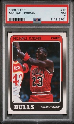 Fleer michael jordan psa - jordan, #17