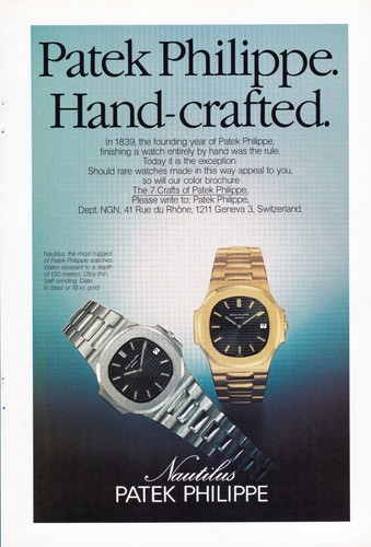 Pubblicità patek philippe - pubblicità,