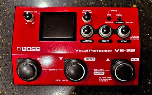 Boss effetti vocali - ve-22,