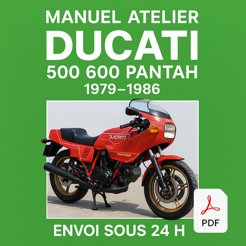 Manuel atelier ducati 500 600 - manuel,