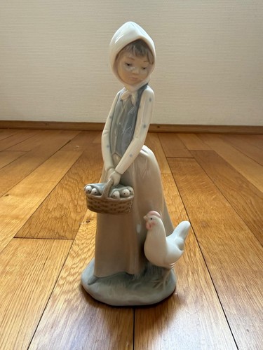 Statua porcellana donna - statua, in