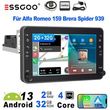 Per Alfa Romeo 159 Sportwagon Brera Spider Autoradio Android 32G Stereo GPS NAV