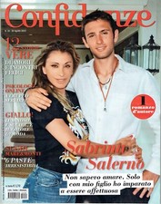 CONFIDENZE RIVISTA MAGAZINE 2022/35=SABRINA SALERNO= LUCA MARIA MONTI=