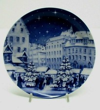 🟢 LIMOGES PIATTO DI NATALE IN PORCELLANA EPOCA 900- M-417-