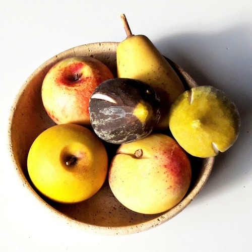 Scultura frutta marmo - scultura,