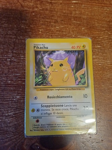 Carta pokemon pikachu - pikachu, 58/102
