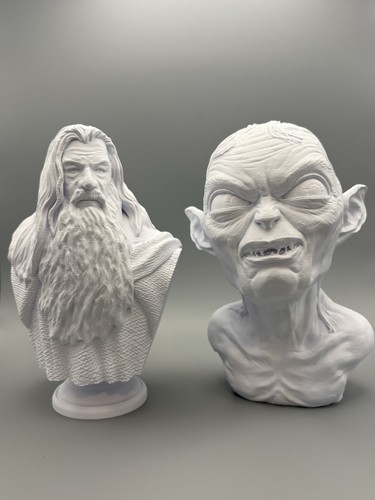 Bust set the - 3d, of