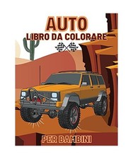 Auto Libro da Colorare per