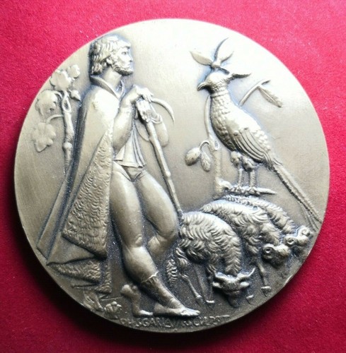 Medaglia calendario con segni - medaglia,