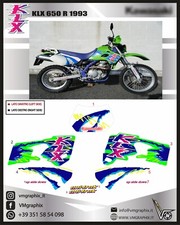 Klx 650r 1993 adesivi - klx,