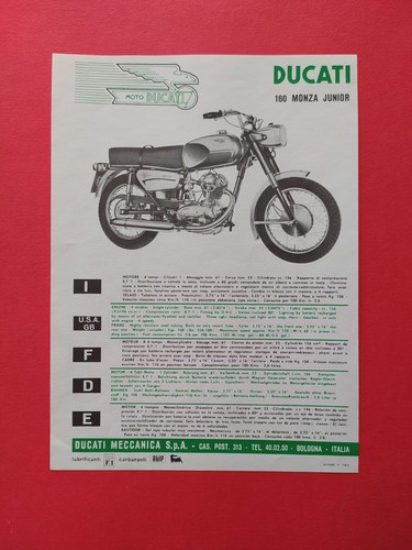 Ducati 160 monza junior - ducati,