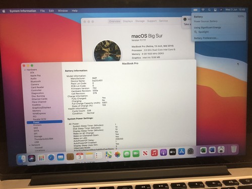 Macbook pro retina metà - retina,