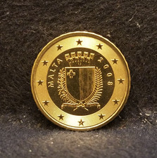 2008 Malta 10 centesimi di