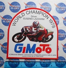 ADESIVO STICKER VINTAGE AUTOCOLLANT AUFKLEBER MOTO TUNING GIMOTO CHAMPION 1978
