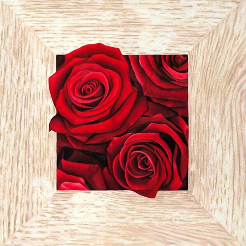 Quadro fiori rose rosse - quadro,