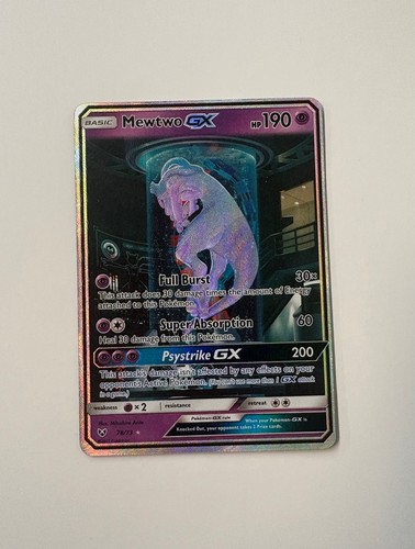Pokémon tcg mewtwo 73 - mewtwo, gx