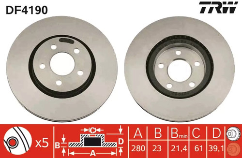 Set freni disco - set,