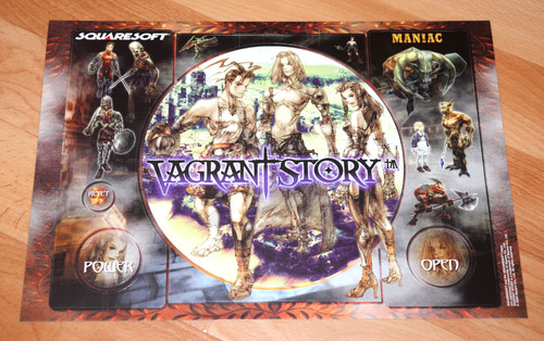 Vagrant story 2000 set - vagrant, adesivi