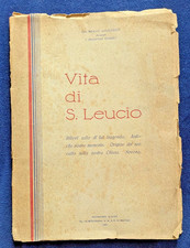Gagliardi B. Vita di S. Leucio Piedimonte d'Alife La Bodoniana, 1950 No Reprint