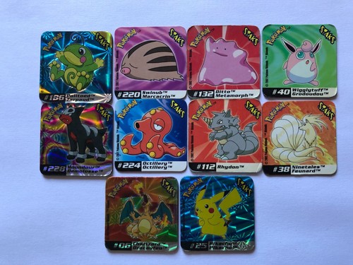 Lot pokemon staks panini 2002 - staks,