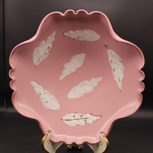 Ciotola maiolica ceramica rosa