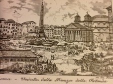 ROMA - VEDUTA DELLA PIAZZA