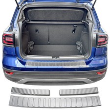 Paraurti acciaio inox interno + esterno opaco adatto per VW T-Cross | dal 2018>
