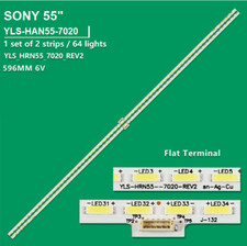 KIT 2 BARRE STRIP 64 LED TV