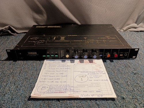 Yamaha 1000 digital reverb - yamaha, r-1000