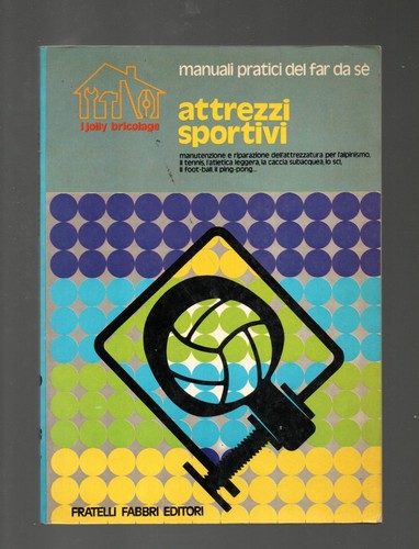 Libro attrezzi sportivi - libro,