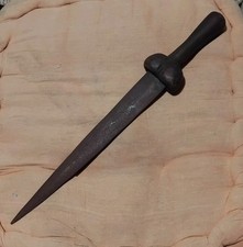 LANSQUENET KIDNAY DAGGER "BALLOCK" WITHOUT SCABBARD XV CENTURY