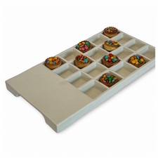 Vassoio Ceramica Bianca Finger