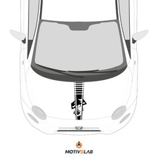 Adesivo Cofano Abarth 595/695