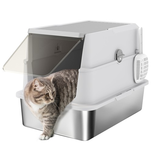 Pawhut lettiera per gatti - pawhut,