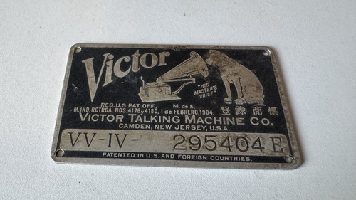 Victor talk machine victrola - victor,