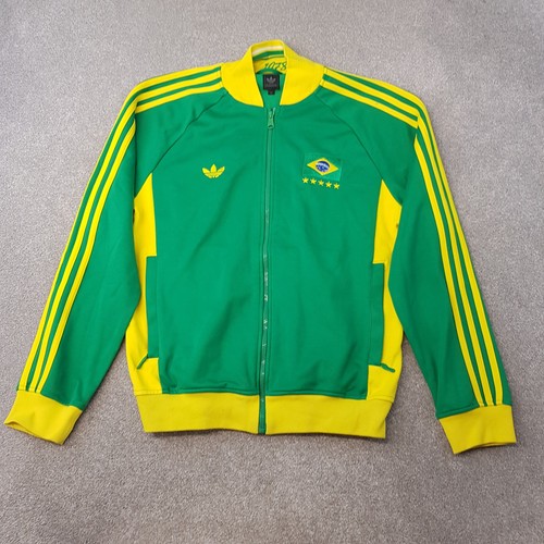 Adidas brazil track jacket - brazil,