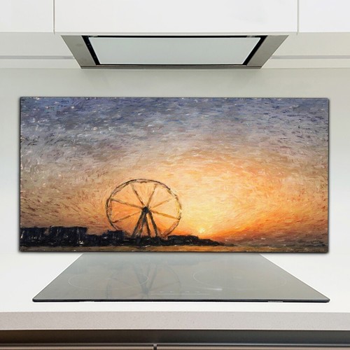 Dubai colorato paesaggio