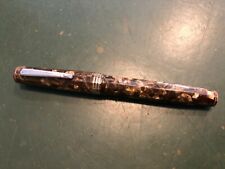 Montegrappa Penna Stilografica marmorizzata vintage epoca collezione Monte Grapp