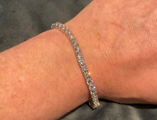Bracciale tennis carati - tennis, 21,68