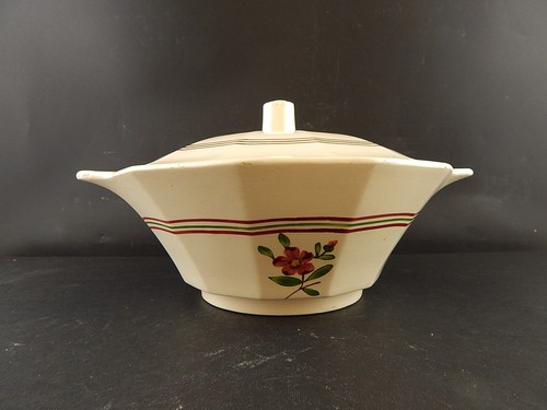 Antica art deco zuppiera - art,