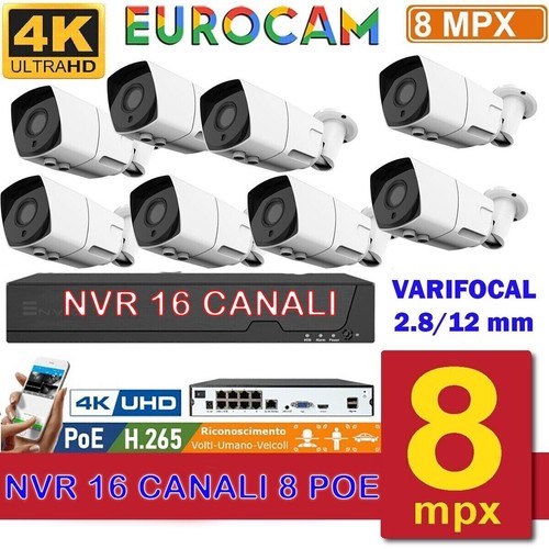 Kit videosorveglianza nvr - videosorveglianza, 16