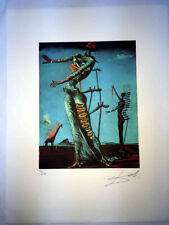 Salvador Dali Litografia off set cm 50x65  firma su lastra con  certificato