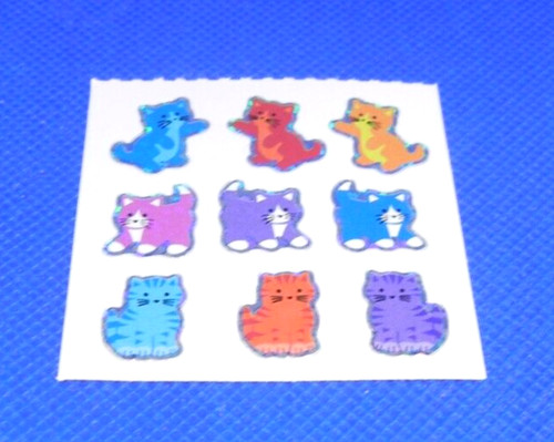 Colorful cats prismatic - colorful,